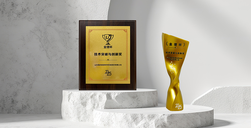 喜报 | 开云在线（中国）唯一官方网站荣获真锂研究“技术突破与创新奖”